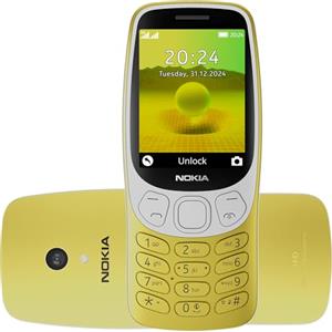 Nokia 3210 Gold - Telefono cellulare 4G - Una leggenda della telefonia riproposta in versione moderna, Grande display 2,4