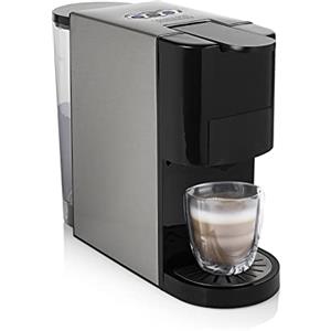 Princess Macchina Caffè Multi Capsule 5 in 1 - 19 bar - Adatta per diversi tipi di caffè - Nespresso, Dolce Gusto, Lavazza a Modo Mio e E.S.E. - 0.8 L - 1450 W - 249451