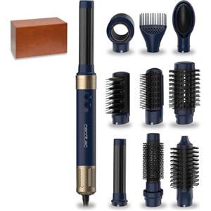 Cecotec Spazzola lisciante da viaggio InstantCare 400 Travel Brush, Rivestimento in ceramica, Temperatura massima 190º, Liscia senza togliere volume, Cavo 360º, Indicatori LED