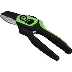 Xclou cricchetto Forbici - Forbici a Incudine in Alluminio con Funzione cricchetto