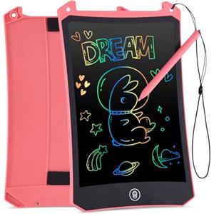 cimetech Lavagna per Bambini 8,5 Pollici,cimetech Tavoletta Grafica LCD Scrittura Colorato Elettronica Lavagnetta Cancellabile Giochi Bambini 2 3 4 5 6 7 8 anni Regalo Natale Giocattolo per Bambina Bambino