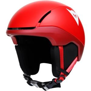DAINESE Scarabeo Elemento, Casco da Sci in Policarbonato, Leggero e Resistente Unisex-Youth, Rosso Metallico/Bianco, XS/S