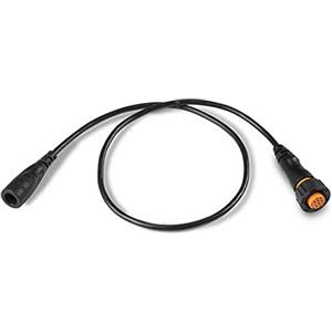 Garmin 010-12718-00 Cavo Adattatore Sounder - Trasduttore 4-Pin a 12-Pin, Nero