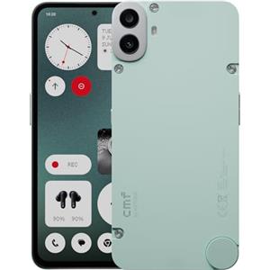 CMF BY NOTHING CMF Phone 1 8+128GB - Smartphone con fotocamera posteriore Sony da 50 MP con Ultra XDR, Display Super AMOLED da 6,67 pollici e Nothing OS 2.6 - Verde chiaro