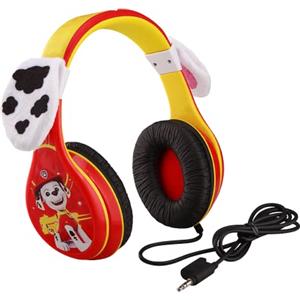 ekids Paw Patrol Marshall - Cuffie per bambini, con funzione di limitazione del volume integrata, per ascolto sicuro e adatto ai bambini, colore: rosso