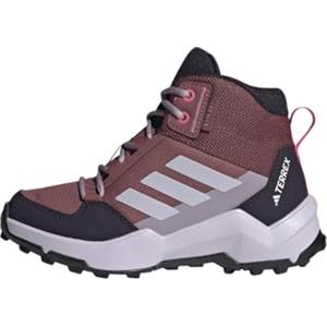 adidas Terrex AX4R Mid Rain.RDY Hiking Shoes, Scarpe da Trekking, Burgundy/Silver Dawn/Pink Fusion, 30 EU