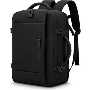 LOVEVOOK Zaino Ryanair 40x20x25 Zaino da Viaggio aereo Bagaglio a Mano, Impermeabile Borsa Valigia Piccolo Cabina Max Travel Bag, 14 Pollici Zaino Porta PC Uomo Donna per Scuola Trekking Lavoro, Nero