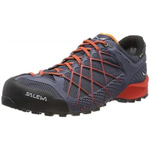 SALEWA Ms Wildfire Gtx, Scarpe da Trekking Uomo, Ombre Blue/Fluo Orange, 44 EU