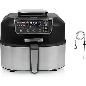 Princess Airfryer - Libro di ricette e sensore di temperatura incluso - 265 °C max - 4 programmi - 5,6 L - 1760 W