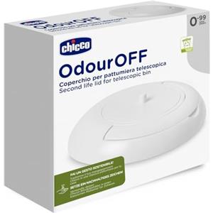 Chicco Coperchio Second Life per Mangiapannolino Compatto , Coperchio per Pattumiera Telescopica, Per Trasformare il Mangapannolino in un Cestino Normale, Bianco