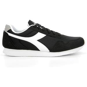 Diadora Simple Run, Sneakers Uomo, Black, 41 EU