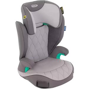 Graco Seggiolino Auto Affix Isofix 100-150 cm Regolabile con Portabevande per Bambini dai 3 ai 12 anni - Iron