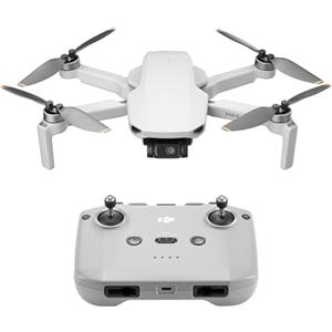 DJI Mini 4K, drone per adulti, fotocamera 4K HD, meno di 249 g, stabilizzatore 3 assi, trasmissione video 10 km, return automatico, resistenza al vento, 31 min di volo, C0, volo