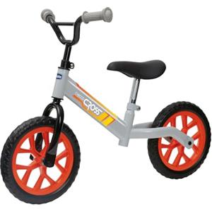 Chicco Balance Bike Cross, Bicicletta Bambini Senza Pedali, Design Cross Country, Ruote Grandi, Manubrio e Sellino Regolabili, Bici Senza Pedali per l'Equilibrio, Max 25 Kg, Giochi Bambini 3-5 Anni