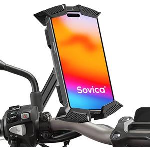 Porta Cellulare Moto Scooter fissaggio allo specchietto retrovisore