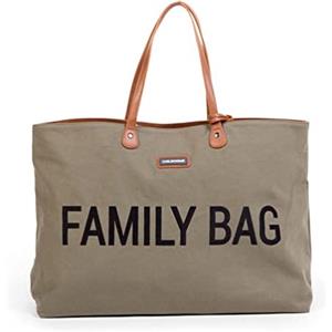 CHILDHOME, Family Bag, borsa per il cambio, borsa fasciatoio borsa da viaggio e weekend, grande capacità, custodia staccabile inclusa, kaki