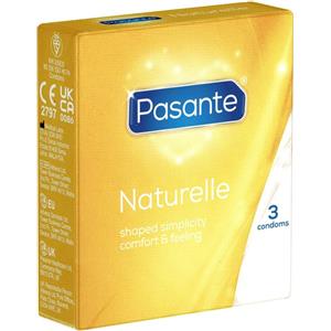 Pasante *Naturelle* 3 pz Preservativi