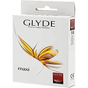 Glyde Ultra «Maxi» 10 profilattici vegani XL (56mm)