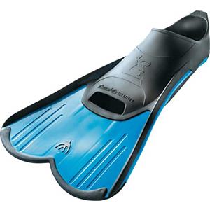 Cressi Light, Pinne Corte Leggere e Potenti per Nuoto/Snorkeling Unisex-Adulto, Blu, 39/40 EU