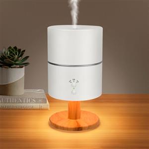 GuKKK Diffusore di Oli Essenziali, GuKKK 260ML Diffusore di Aromi, Ultrasuoni Umidificatore, Diffusori Oli Profumati Nebulizzator con 3 Timer e LED Luce Notturna,Umidificatore Ambiente per Yoga Casa Ufficio