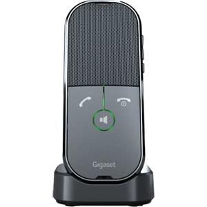 Gigaset ION - Vivavoce con Funzione Portatile, USB-C, Sensore di Prossimità, Compatibile DECT, HD AUDIO, Installazione Plug & Play, Supporta Windows, Linux, Mac OS, Nero