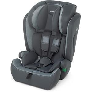 Foppapedretti Seggiolino Auto Babyroad I-Size, per bambini da 76 a 150 cm di altezza, 15mesi-12 anni, conforme ECE R129, Fissaggio a 3 punti, Safe Body Protection, Protezione Impatti Laterali, Silver