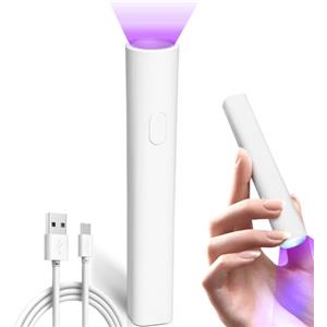 Gotoll Lampada UV LED Unghie Wireless 3W Fornetto Unghie Portatile 365+405nm per Gel e Semipermanente Professionale Timer 20s/60s