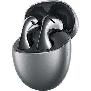 HUAWEI FreeBuds 5,iOS,Android&Windows,Cuffie Bluetooth Wireless,Design ergonomico,Driver ultramagnetico,Bassi intensi,Audio Hi-Res,Super ricarica,30h di autonomia,EQ adattivo, Argento