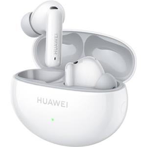 HUAWEI FreeBuds 6i, Cancellazione attiva del rumore 3.0, Compatibile con iOS e Android, Bassi potenti, Ricarica rapida, batteria fino a 35 ore, Bluetooth 5.3, Connessione a doppio dispositivo, White