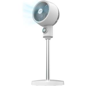 Cecotec - Ventilatore circolatore d'aria a piantana, EnergySilence 900 Cyclone. 35 W, diametro 9 pollici, oscillazione automatica, 3 velocità, inclinazione regolabile, controllo facile