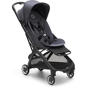 Bugaboo Butterfly Passeggino da Viaggio Ultracompatto, Piccolo e Leggero, Si Chiude in 1 Secondo, Passeggino da Città Ergonomico e Spazioso, da Neonato a Bambino, Guida Comoda, Stormy Blue