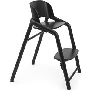 Bugaboo Giraffe Sedia evolutiva in Legno, Seggiolone Regolabile in 1 Secondo, Sicura e Resistente, Utilizzabile dalla Nascita in Combinazione con il Set Neonato (Venduto Separatamente), Nero