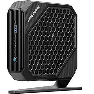 MINISFORUM Neptune Series HX99G Mini PC, processore AMD Ryzen 9 6900HX, 8 core fino a 4,9 GHz, 32 GB DDR5/1 TB PCIe4.0 SSD mini computer desktop, AMD Radeon RX 6600M, HDMI×2/USB4×2