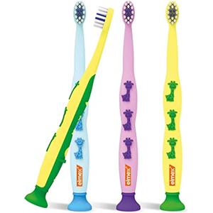 Elmex Spazzolino Educativo per Bambini 0-3 Anni - Morbido, Delicato e Ergonomico per la Pulizia dei Primi Denti