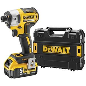 DEWALT DCF887P2-QW Avvitatore a Impulsi 1/4 XR Litio 18V 5.0Ah BRUSHLESS