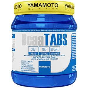 Yamamoto Bcaa Tabs compresse - Bcaa aminoacidi ramificati + Vitamina B1 + B6 (1000 compresse)