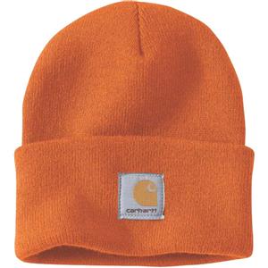 CARHARTT ACRYLIC WATCH CAPS BRIGHT ORANGE A18 Q65