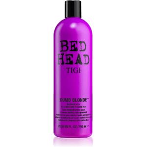 TIGI Bed Head Dumb Blonde Balsamo 750ml - Per Capelli Trattati Chimicamente