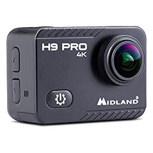 Midland H9 Pro WIFI Action Cam, nero