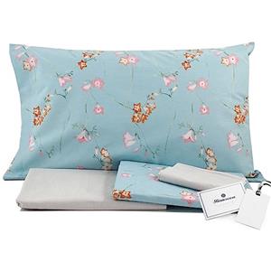 Bassetti Completo letto MATRIMONIALE zucchi articolo Angera Var. T1 con 4 federe + tavoletta profumo biancheria per armadi by biancocasa