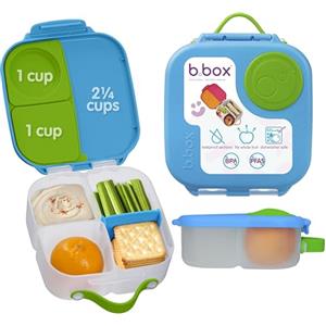 B.Box Mini Portapranzo Medium - Bento Box con 3 Scomparti, Ideale per Bambini, Senza BPA