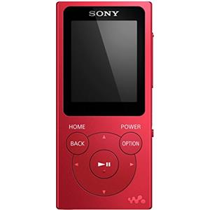 Sony NWE394R Lettore Digitale Portatile, 8 GB, Rosso