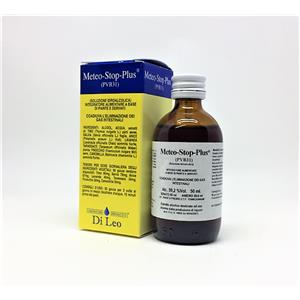 Laboratorio Erboristico di Leo Meteo-Stop-Plus 50 ml - Soluzione Idroalcolica per Gas Intestinali e Digestione