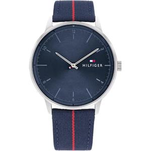 Tommy Hilfiger Orologio Analogico al Quarzo da uomo con cinturino in nylon Blu Navy - 1791844