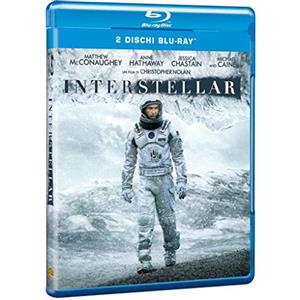 Warner Bros Interstellar - Blu-Ray Avventura di Christopher Nolan con Matthew McConaughey e Anne Hathaway