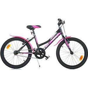 BICICLETTA DINO BIKES BIMBA MISURA 20 BICI MTB 1V SENZA CAMBIO AURELIA BAMBINA ART. 420D - SC (NERO FUXIA)