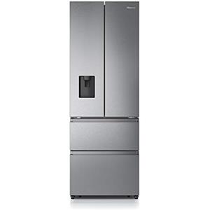 Hisense RF632N4WIF Frigorifero French Door, 485 litri, Ridotta profondità 70 cm, Inox, Total No Frost, Classe Energetica F