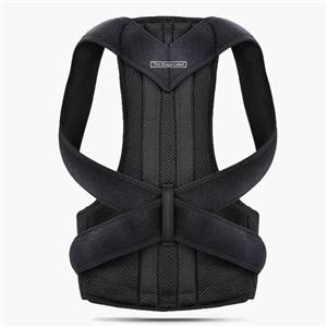 The Shape Label™ - Shoulder Brace Pro Correttore Posturale Spalle e Schiena per Uomo e Donna, Busto Posturale per Schiena Dritta e Sollievo dal Dolore - XXL