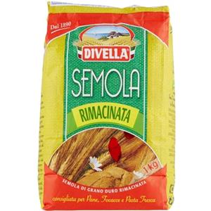Generico Pastificio Divella Farina Semola di Grano Duro Rimacinata 1000gr