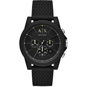 ARMANI Exchange Chronograph maschile al quarzo con braccialetto AX1344